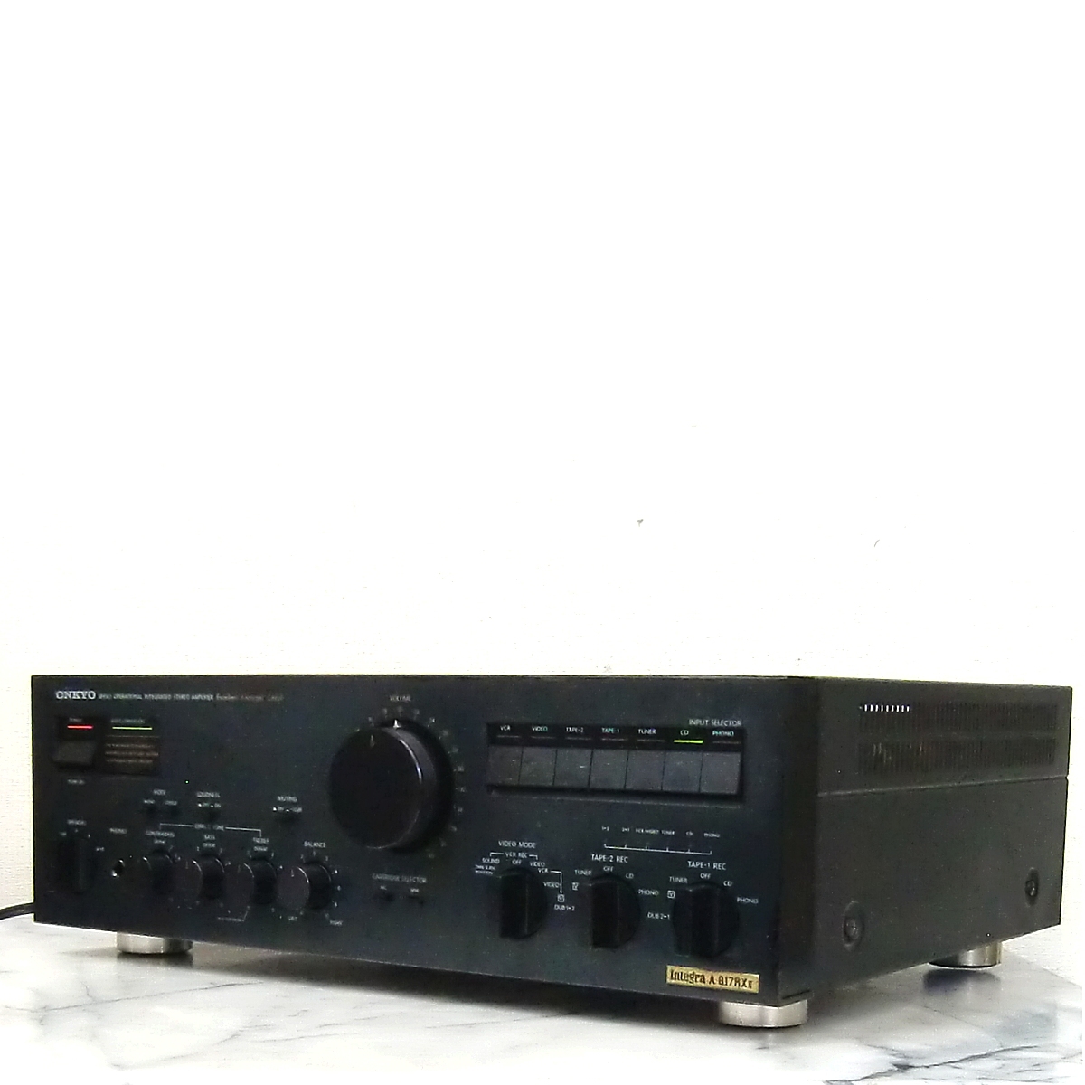 ONKYO Integra A-817RXII　100W+100W PREMAIN AMP 動作品_画像2