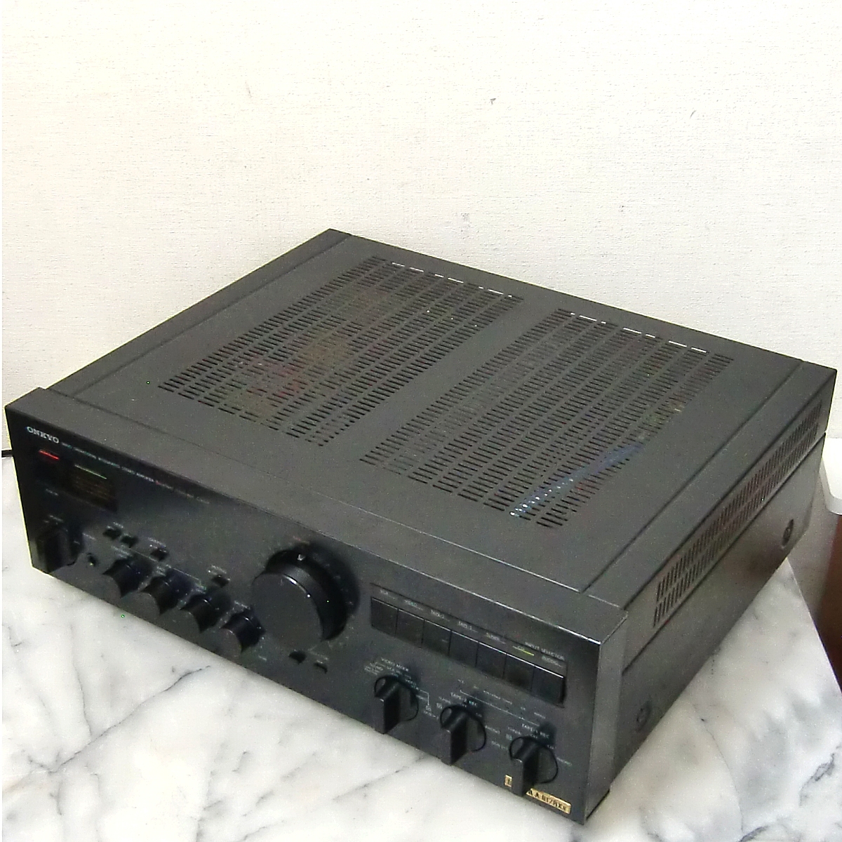 ONKYO Integra A-817RXII　100W+100W PREMAIN AMP 動作品_画像3
