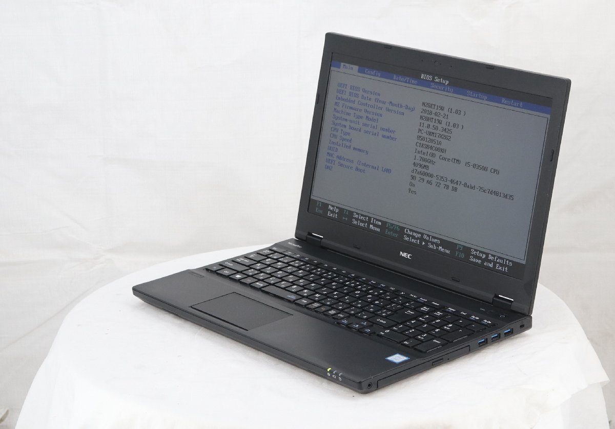 NEC PC-VKM17XZG2 VersaPro VX-2 Core i5 8350U 1.70GHz 4GB 500GB■一部保証品の画像1