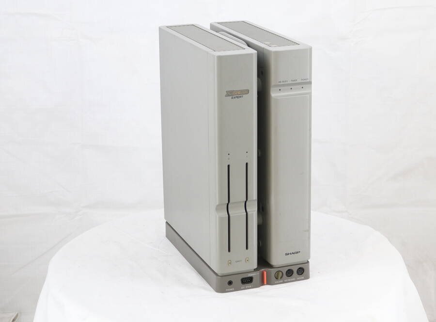 SHARP CZ-603C-GY старая модель PC X68000 EXPERT# утиль 