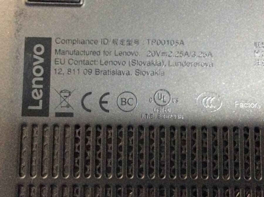 lenovo 20NYS3FU00 ThinkPad T490s　Core i7 8565U 1.80GHz 16GB ■一部保証品_画像4