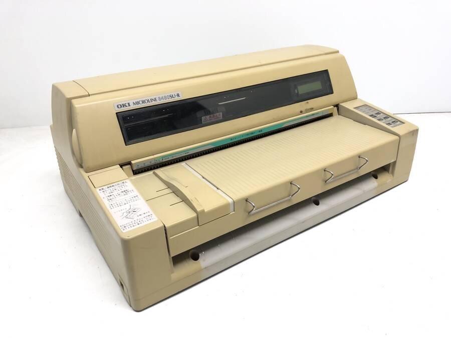 OKI 8480SU-R ドットプリンター MICROLINE■一部保証品_画像2