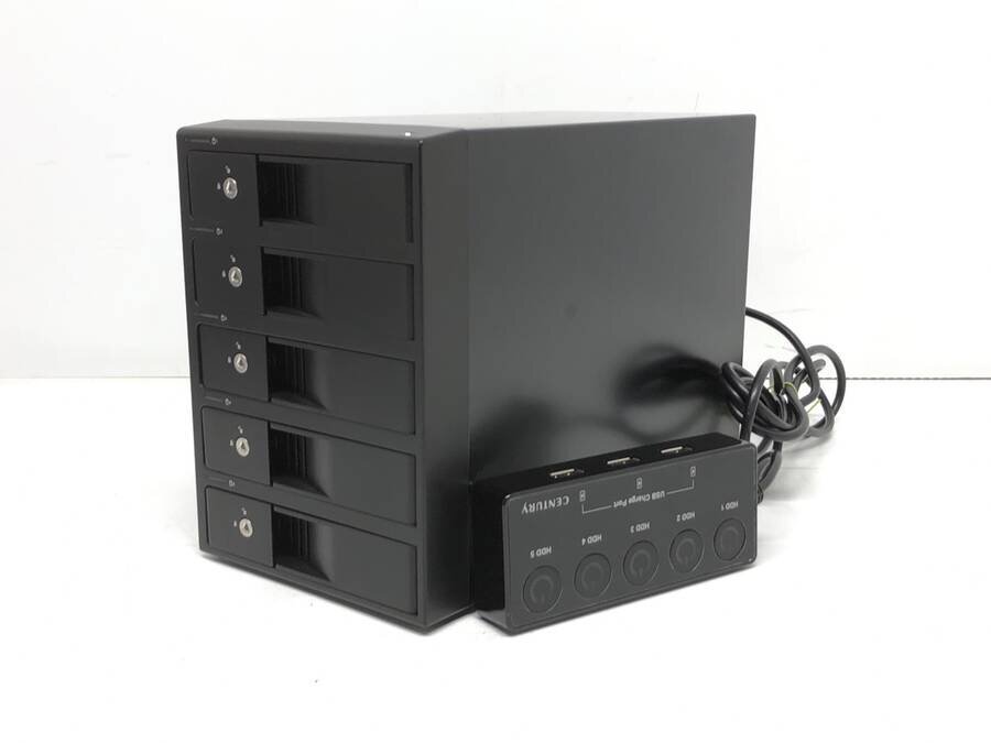 century CRCH535U3ISC 外付けHDDケース 裸族のカプセルホテル 5Bay■一部保証品【TB】_画像2