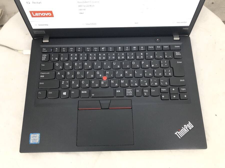lenovo 20NYS3FU00 ThinkPad T490s　Core i7 8565U 1.80GHz 16GB ■一部保証品_画像5