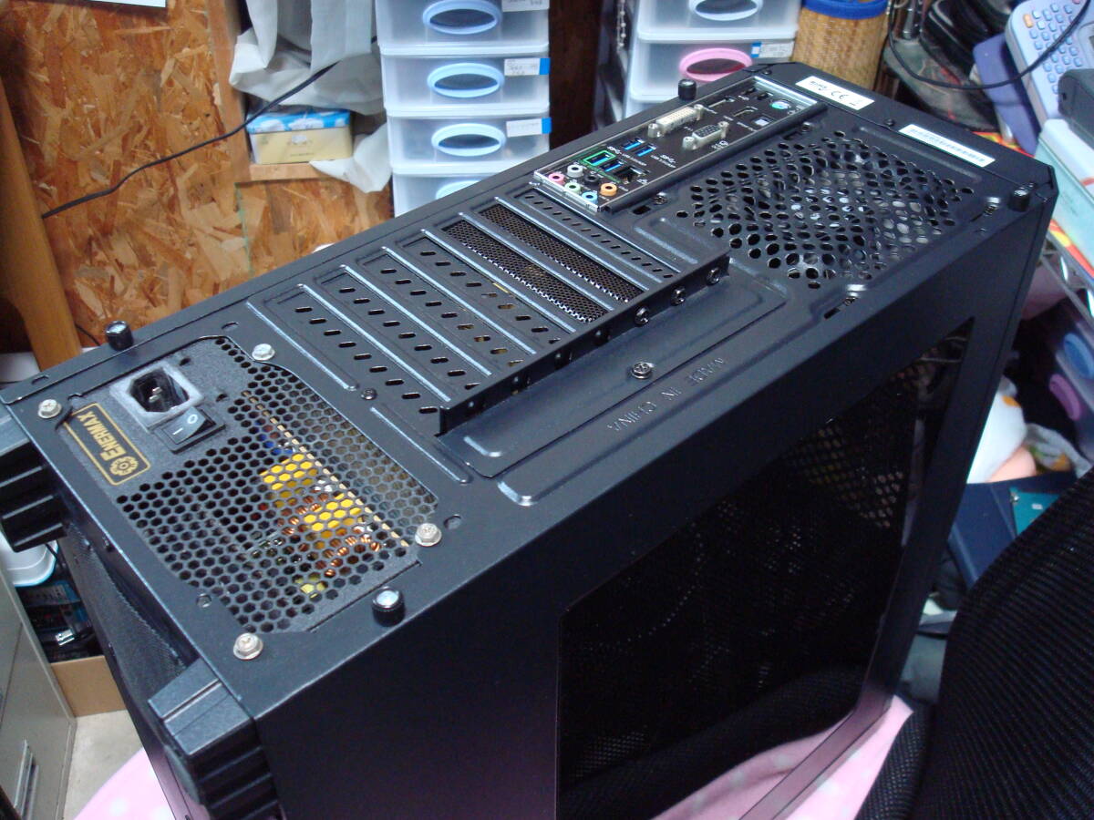 Windows11 Intel i7-4770 3.4GHz メモリ16GB SSD 120GB ASUS H87-Pro&ENERMAXケース MS Office 2019付 美品 送料無料 _画像4