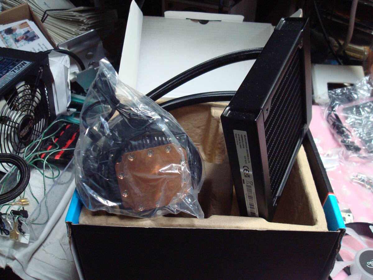 DEEP COOL GAMMAXX L120 V2 簡易水冷CPUクーラー ほぼ新品 送料無料_画像6