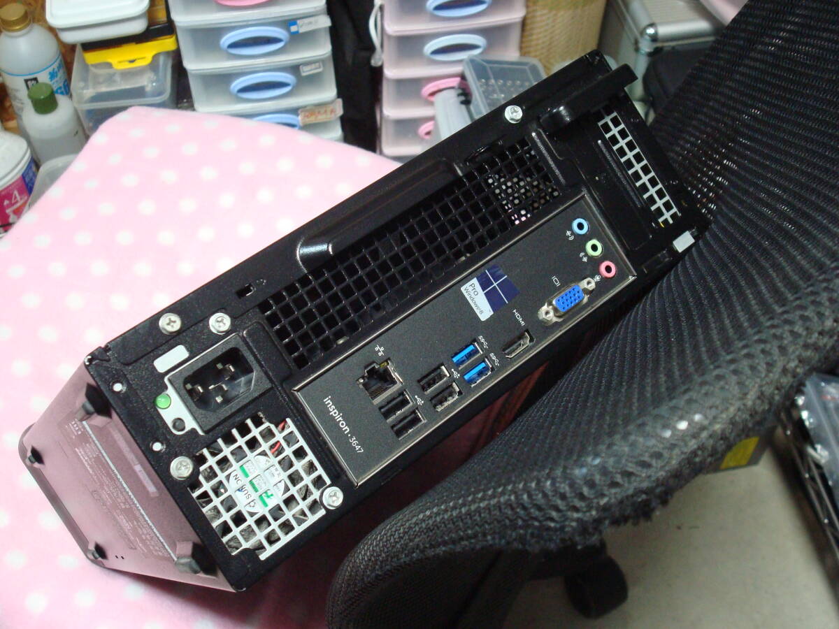 Windows11 i5-4460S 2.90GHz メモリ8GB HDD 500GB DELL コンパクトPC Inspiron 3647 美品 送料無料_画像3