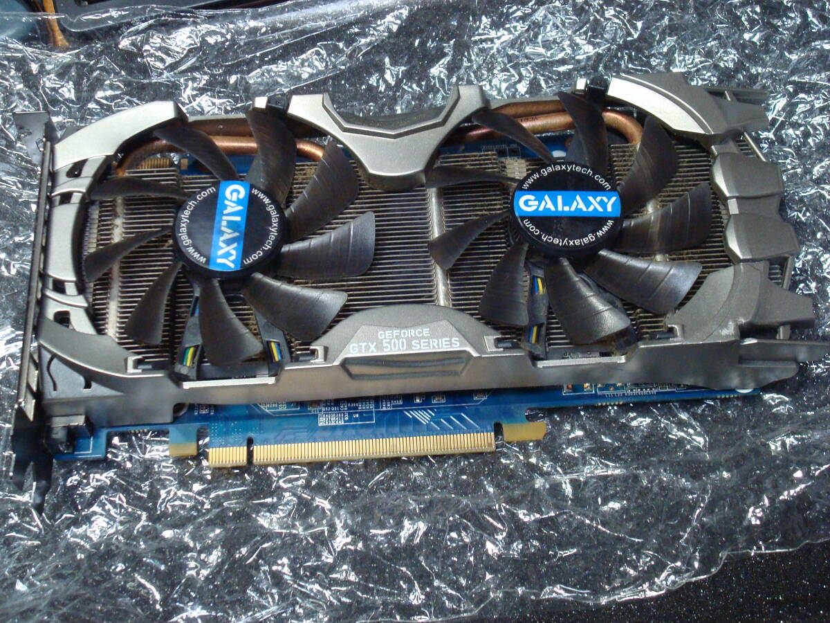 GALAXY NVIDIA GEFORCE GTX 560 Ti 1GB 完動品 送料無料_画像1