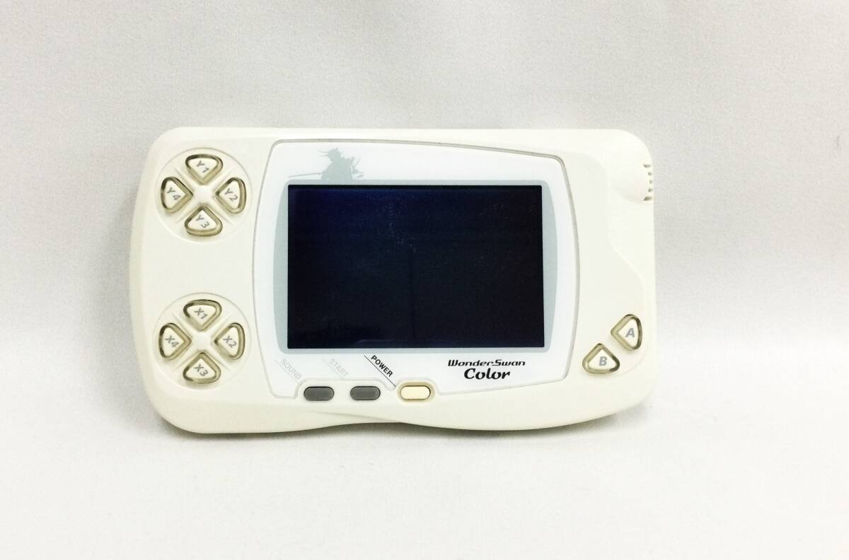 【GM7394/60/0】ジャンク★ワンダースワン カラー 本体セット FF1 同梱版★WonderSwan★ソフト★FINAL FANTASY★ファイナルファンタジー★_画像2