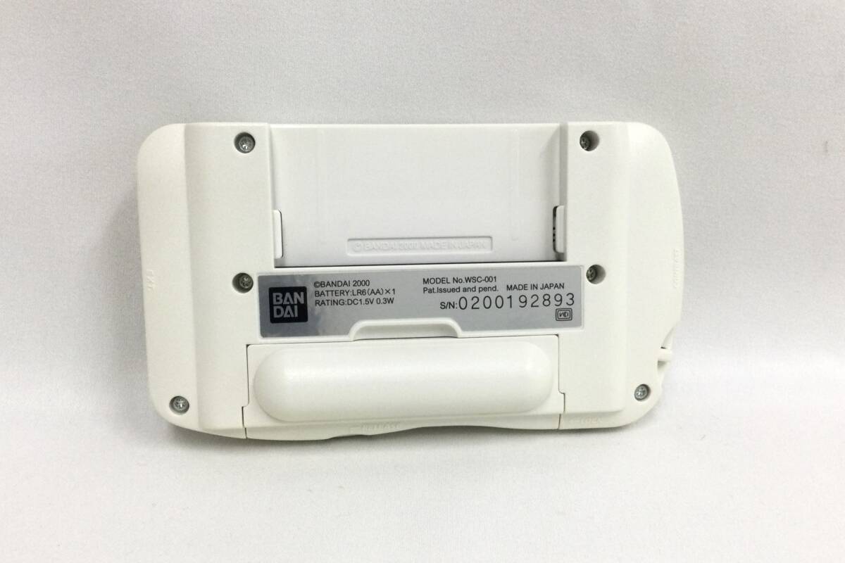 【GM7394/60/0】ジャンク★ワンダースワン カラー 本体セット FF1 同梱版★WonderSwan★ソフト★FINAL FANTASY★ファイナルファンタジー★_画像3