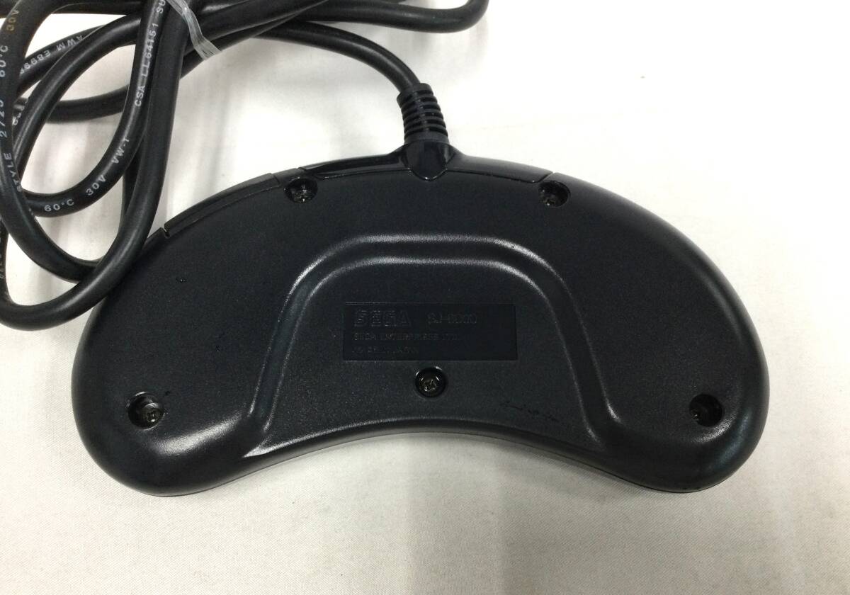 【GM7377/60/0】未動確のジャンク★SEGA メガドライブ用コントローラー ファイティングパッド 6B★SJ-6000★MEGA DRIVE コントロールパッド_画像8