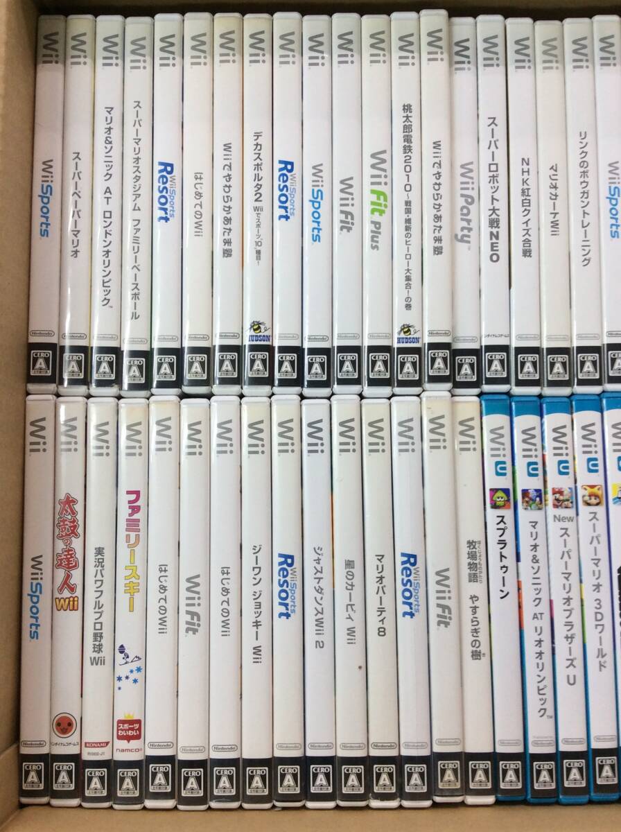 【GC428/120/0】ジャンク★Wiiソフト★合計69本前后★スーパーロボット大戦NEO/牧場物語/ドラゴンクエスト/スーパーマリオコレクション/他