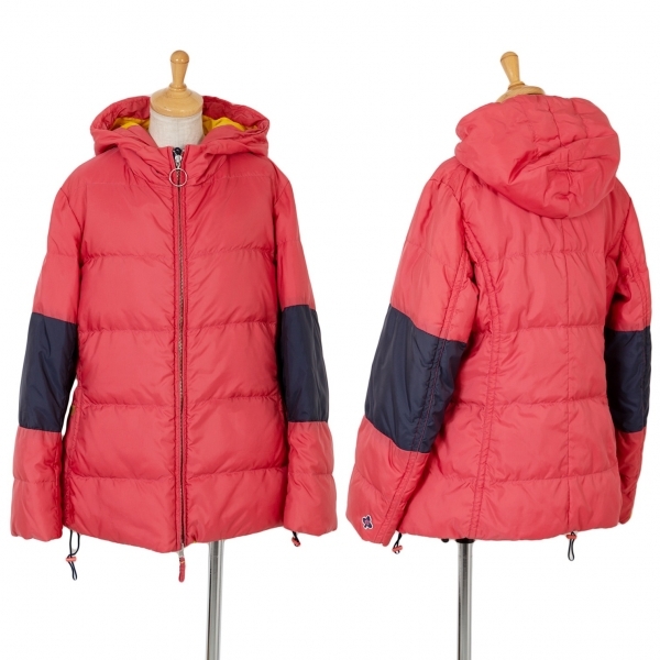 45rpm цвет panel пуховик красный чёрный др. 3 [ женский ]