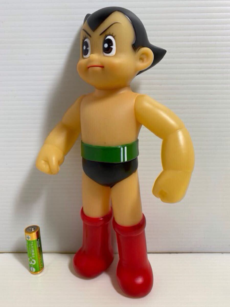 大きい☆開封済☆袋?タグ付☆ビリケン☆鉄腕アトム☆ソフビ人形 ２４．０ｃｍ 當(dāng)時物 アニメ 現(xiàn)狀