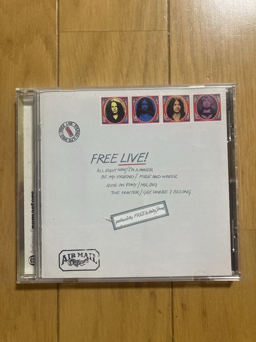 ○《輸入盤》ライヴ【フリー】『フリー・ライヴ（FREE LIVE）』CD_画像1