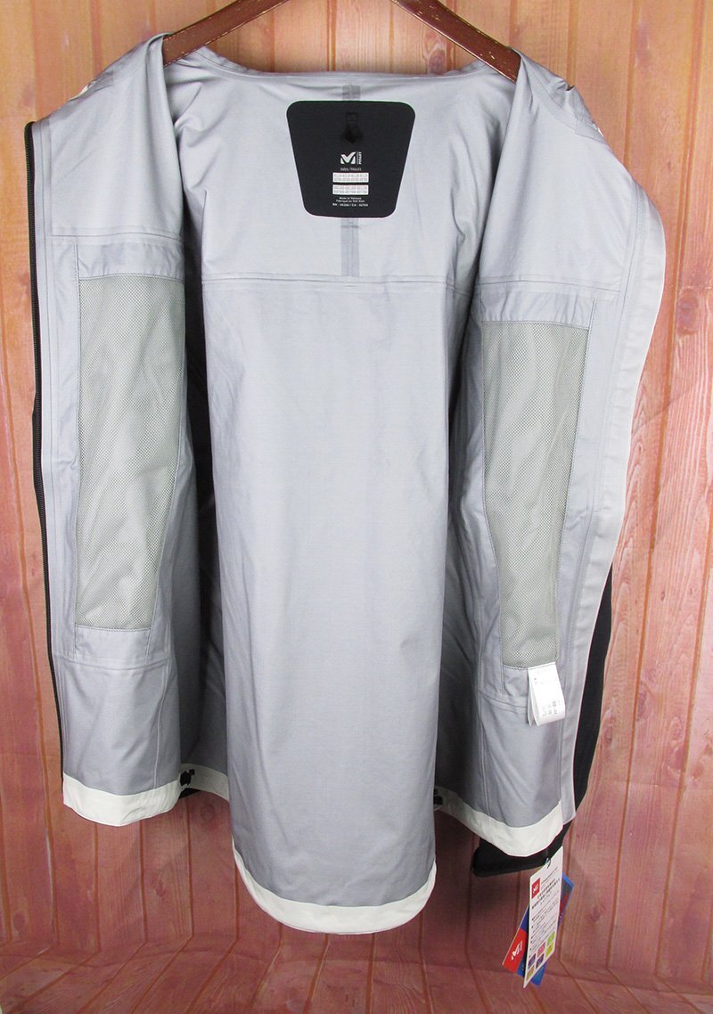 LAJ27606 MILLET ミレー TYPHON 50000 ST JKT ティフォン 50000 ストレッチ ジャケット MIV01479 ブラック ノアール L 未使用_画像3