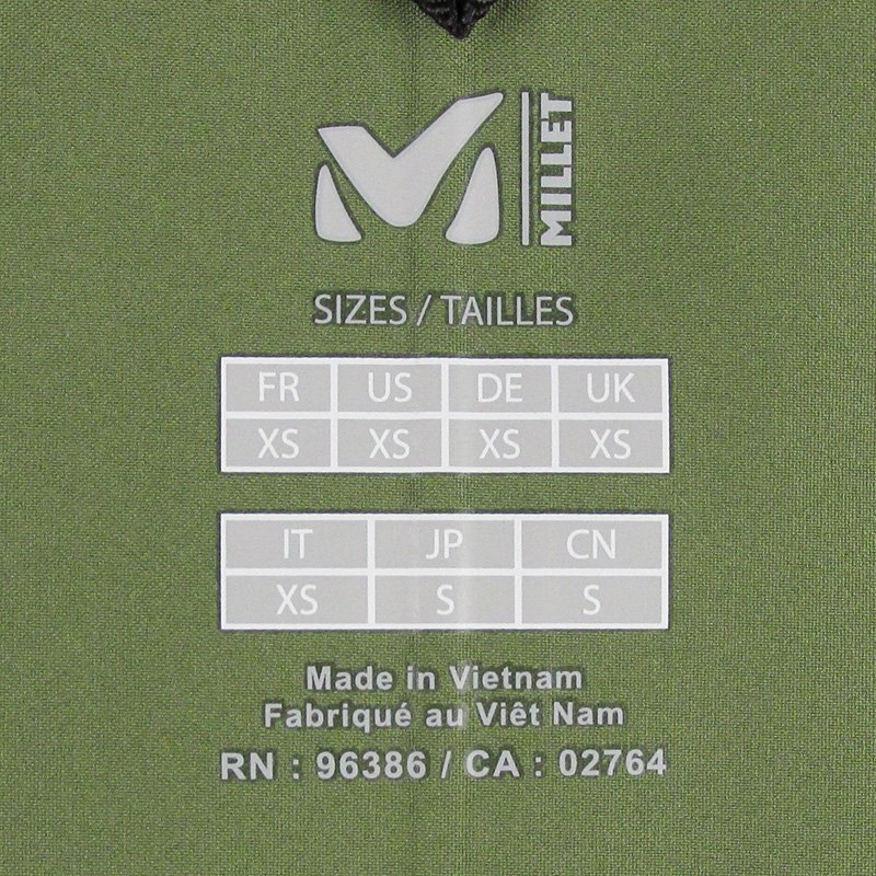 LAJ27669 MILLET ミレー TYPHON 50000 ST JKT ティフォン 50000ストレッチ ジャケット MIV01479 オリーブ JP S 未使用_画像8