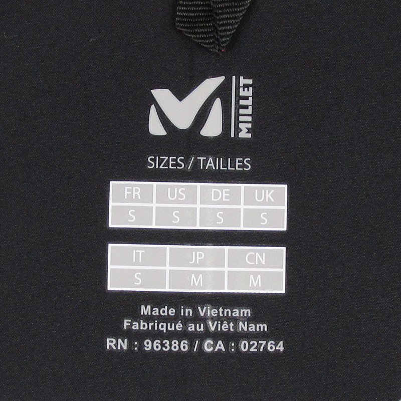 LAJ27741 MILLET ミレー TYPHON 50000 ST JKT ティフォン 50000 ストレッチ ジャケット ブラック JP M 未使用_画像8