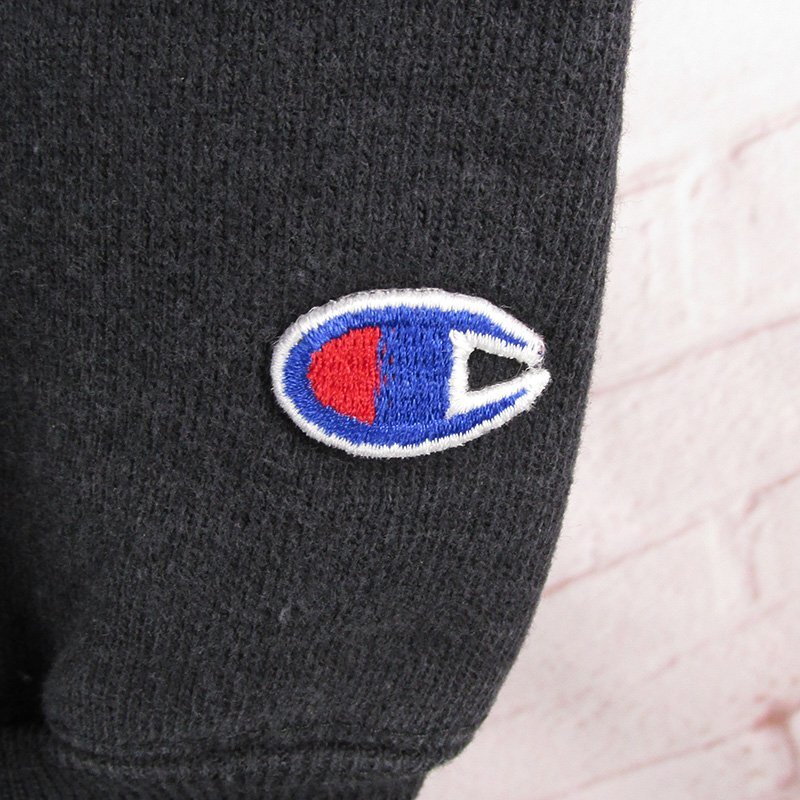 AW9235 Champion チャンピオン 90s リバースウィーブ スウェット USA製 目付き ブラック系 XXX-LARGE_画像5