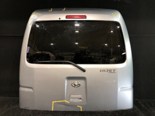 ハイゼット S331V S321V リア ゲート バック ドア パネル 67005-B5181 S28 ブライトシルバーメタリック プライバシーガラス M31Q8_画像1