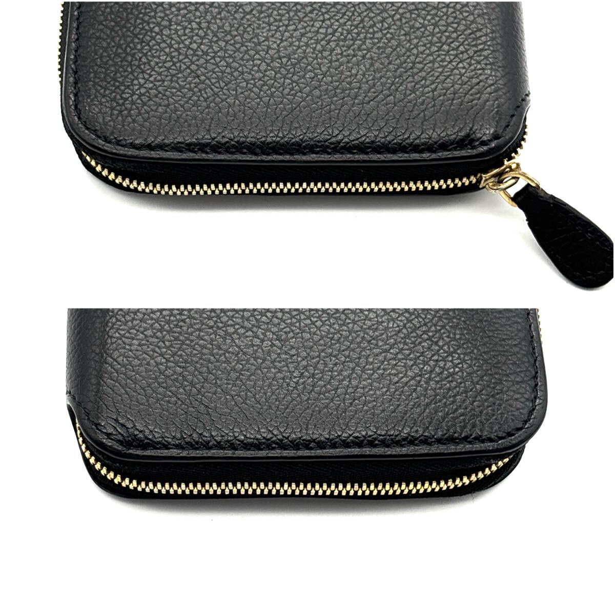 極美品◆BALENCIAGA バレンシアガ 長財布 コンチネンタルウォレット ロングウォレット エブリデイ ブラック 黒 メンズ_画像4