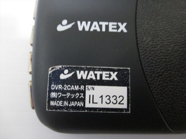 ▲ワーテックス 前後カメラドライブレコーダー(DVR-2CAM-R) microSDカード(16GB)付 動作確認済_画像4