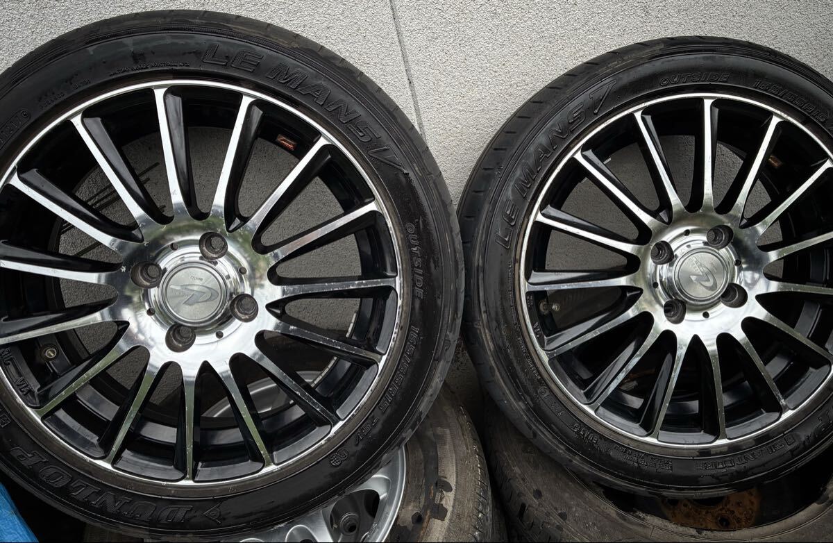 LEONISレオニス15インチ タイヤ付き4本セット　LE MANS V アルミホイール _画像1