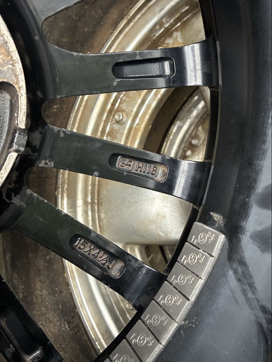 LEONISレオニス15インチ タイヤ付き4本セット　LE MANS V アルミホイール _画像5