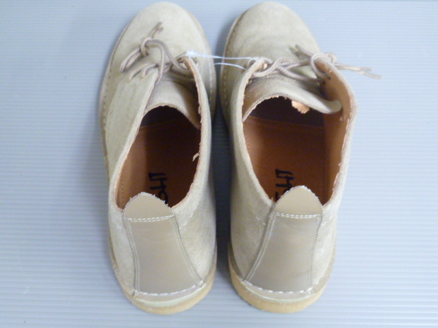 4 スエードショートブーツ ISM-0004 25.5cm〜26cm 41号 ベージュ系 WILDWING IBUSH 劣化あり B級品 訳あり 新品 未使用 #R20251029_画像2