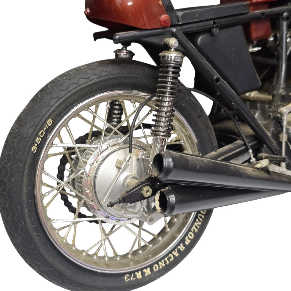 TAMIYA タミヤ ホンダ Honda CB750 ビッグスケール レーシング 1/6スケール セミアッセンブルモデル_画像9