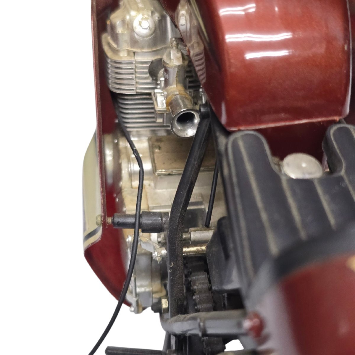 TAMIYA タミヤ ホンダ Honda CB750 ビッグスケール レーシング 1/6スケール セミアッセンブルモデル_画像6