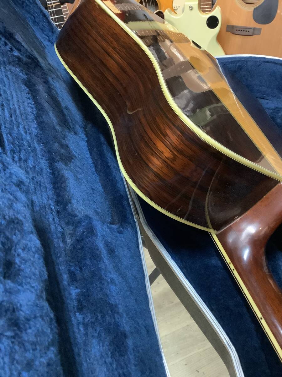 80年代 Morris TF-805 ハカランダ素材の豪華サイド&バック 本体鳴りのいいジャパンビンテージ モーリスアコースティック_画像7