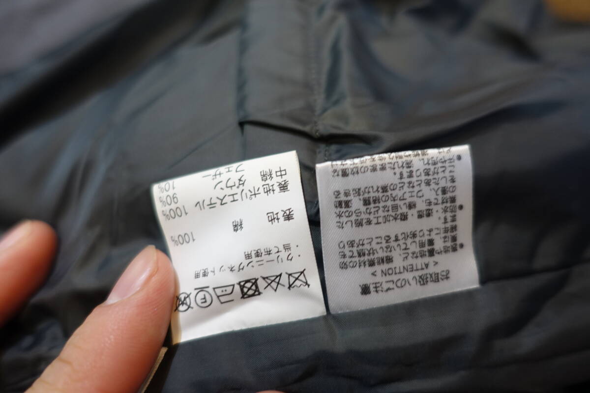 ◎ゴーシュ　24AW　定価69300円　サイズ2　ダウンベスト　未使用　ダークグレー_画像7