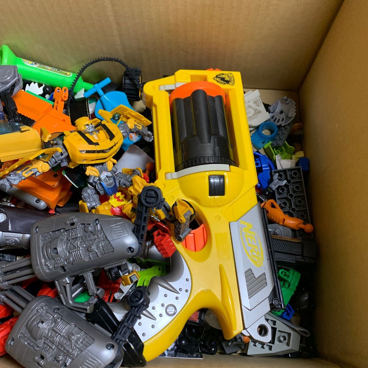 トランスフォーマー フィギュア オプティマスプライム 当時物 部品取り パーツまとめて大量セット_画像5