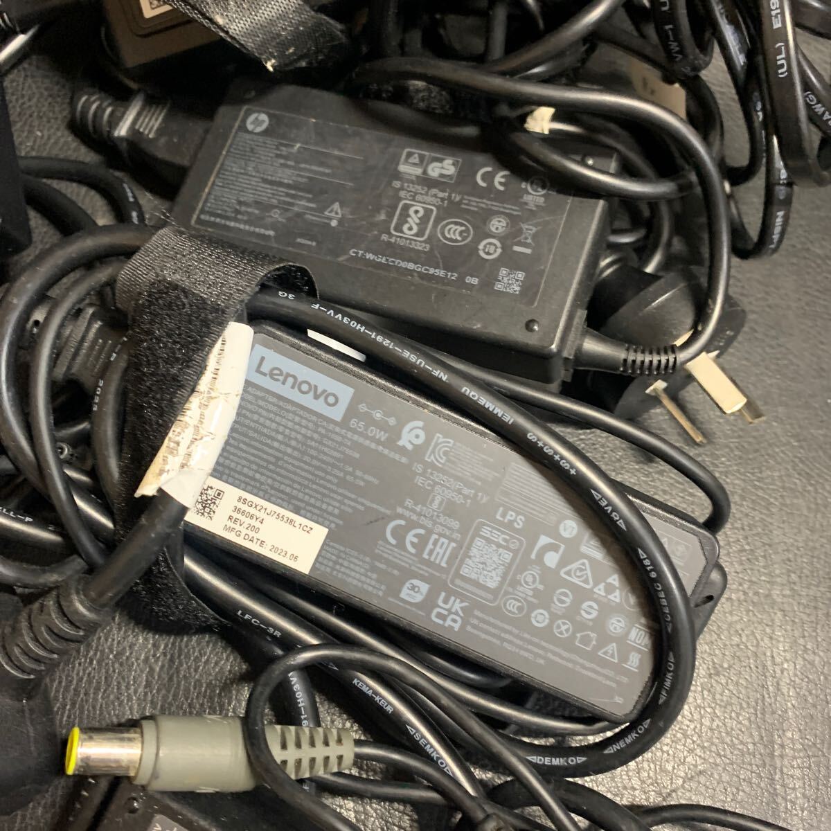 海外の電源 Adapter ACアダプター Lenovo hpなどまとめて大量セット_画像3
