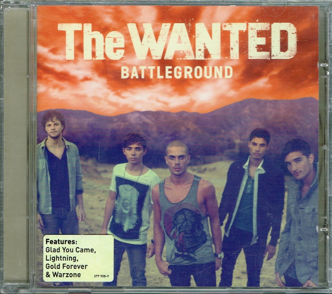 The Wanted【Battleground】輸入盤★CD_画像1