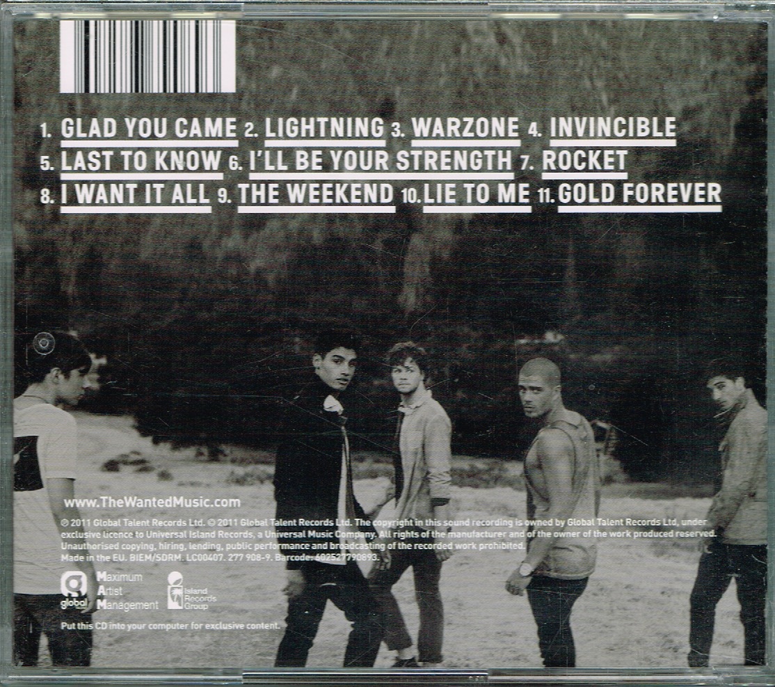 The Wanted【Battleground】輸入盤★CD_画像2