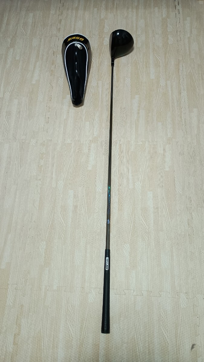 極美品　早い物勝ち　SASO RRR Ⅱ ドライバー10,5° Diamana　ZF50 フレックスR 装着　ヘッドカバー付属_画像6