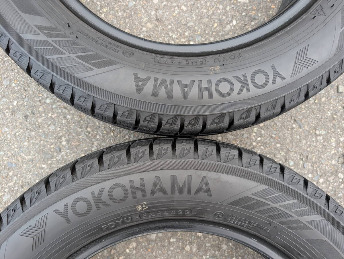 スタッドレスタイヤ YOKOHAMA ICE GUARD 6 IG60 175/65R15 15インチ 2022年後半製 中古 4本 ヤリス・フィット・デミオなど_画像8