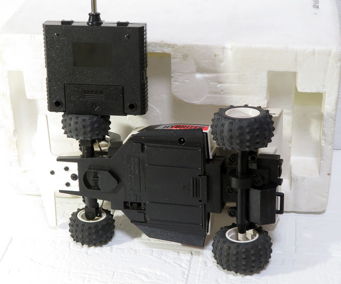 [ игрушка б/у утиль ] Showa Retro : подлинная вещь : Yonezawa радиоконтроллер гибрид ta-: радио контроль машина super wave Runner :1/15