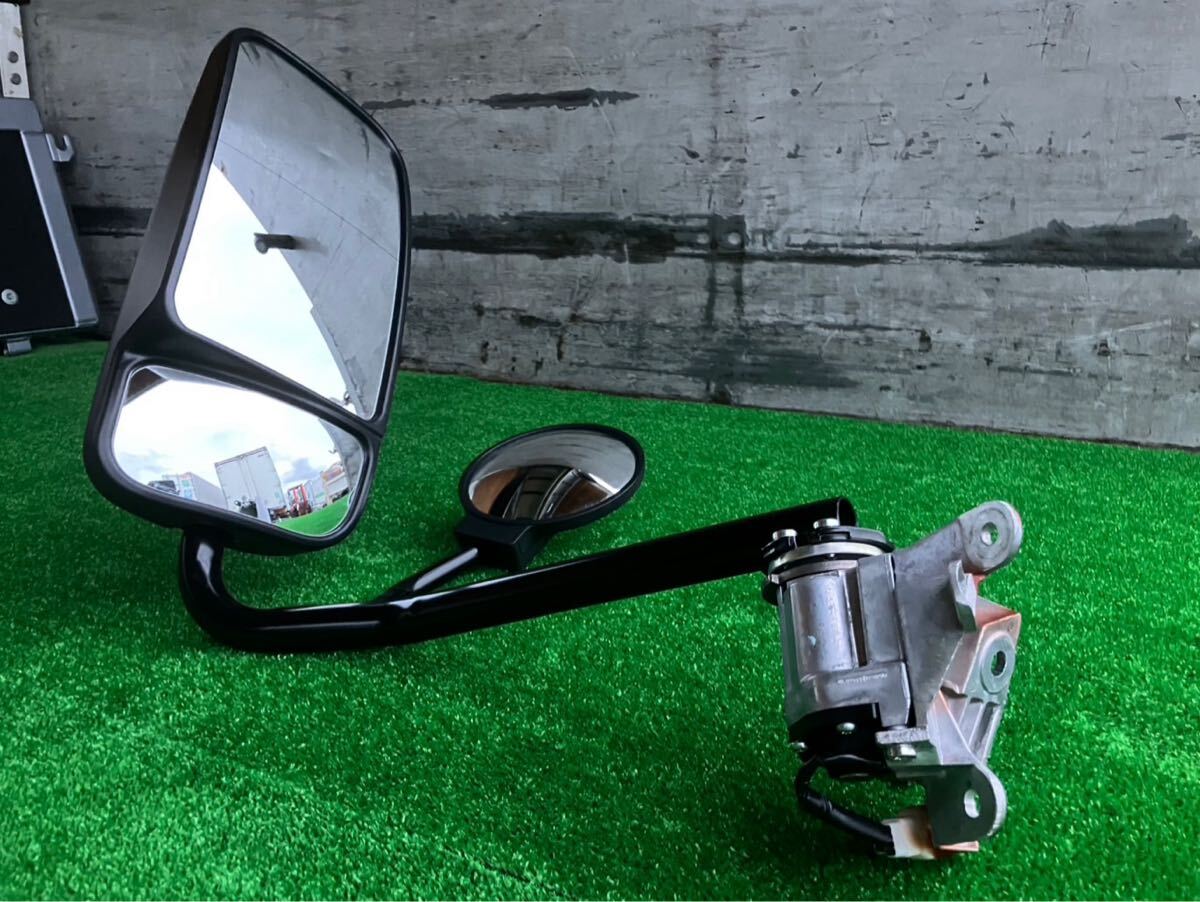 * новый старый товар * Hino Dutro / Toyota Dyna широкий кабина для левая сторона длинный крепление, опора электрозеркала сторона пассажира 1231-8-FBN