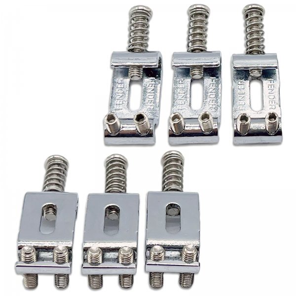 [ новый товар ] Bridge седло 6 шт. комплект гитара литейщик электро крыло тремоло Vintage замена детали серебряный 