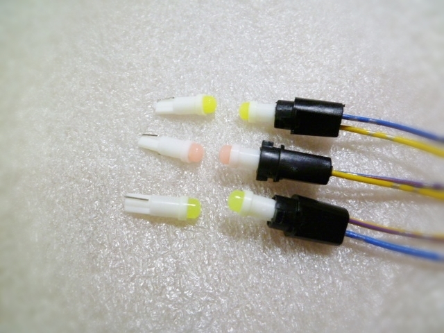 1番安い★ソケット 3個★T5/T6.5/T7 LED★電球用ソケット 自作用 ライト 流用 DIY 増設 電飾 改造 メーターパネル ルームランプ イルミネ_画像2