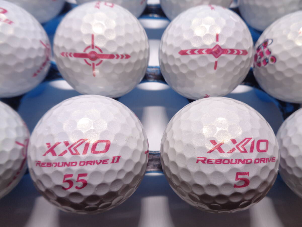 [1021013] ゼクシオ リバウンドドライブ 年代混合 XXIO REBOUND DRIVE 20球 ロストボール　【中古】_画像1