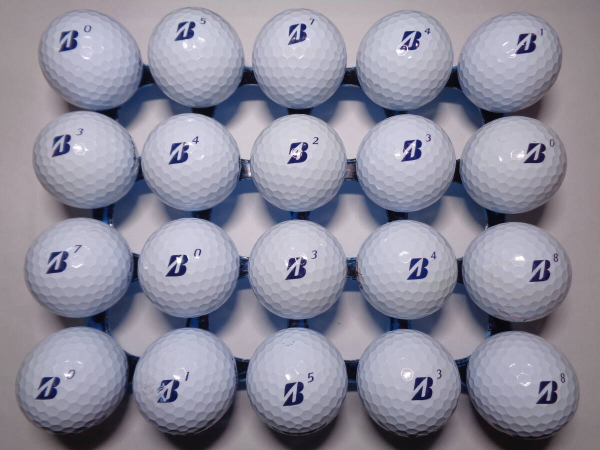 [1021024] ブリヂストン ジェイジーアール 23年 BRIDGESTONE JGR 20球 ロストボール 【中古】_画像2