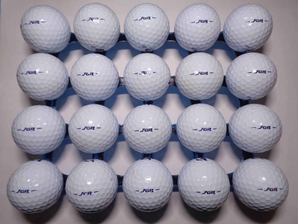 [1021026] ブリヂストン ジェイジーアール 21年 BRIDGESTONE JGR 20球 ロストボール 【中古】_画像3