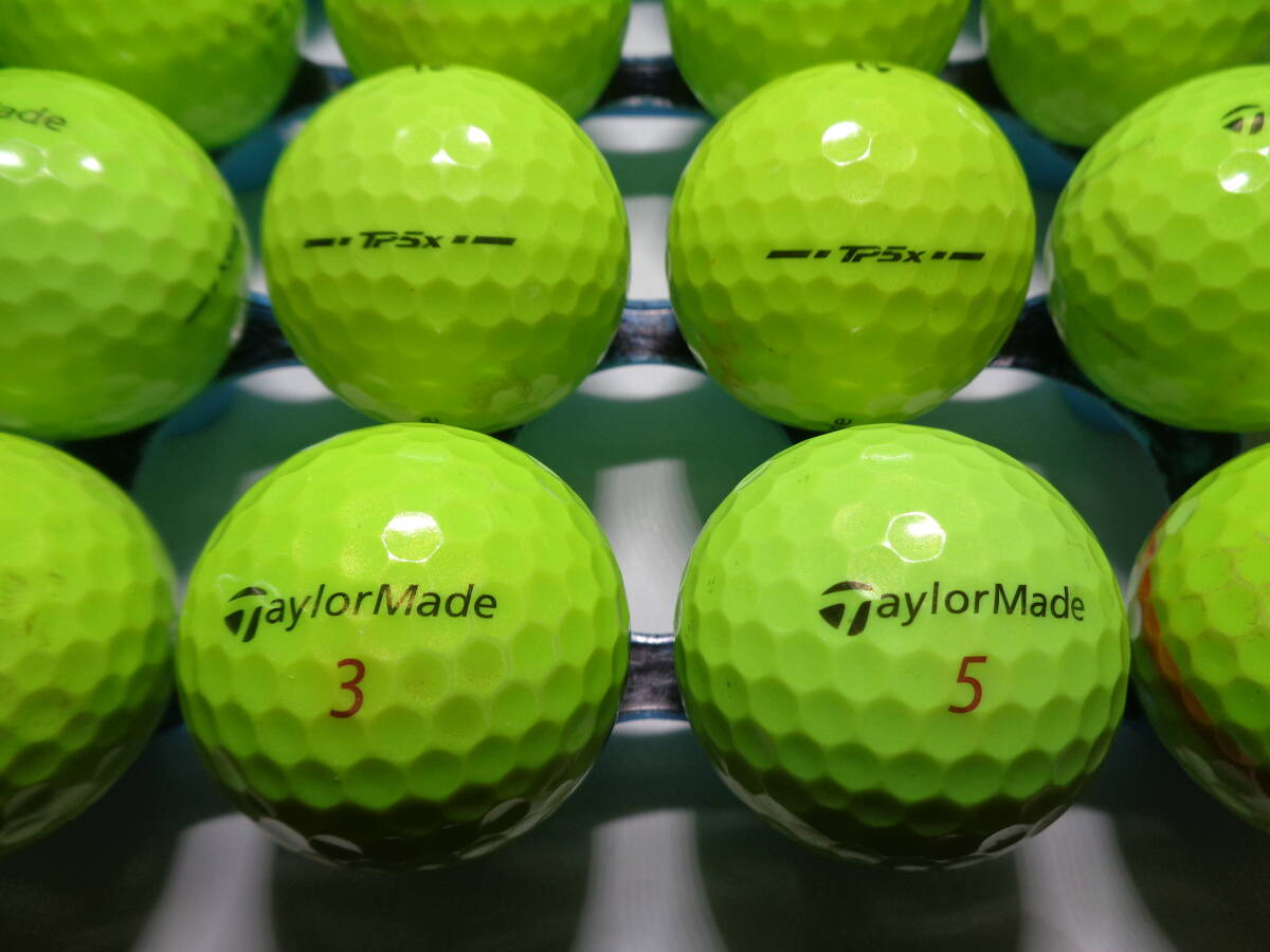 [1029019] テーラーメイド ティーピーファイブ エックス 24年 TAYLORMADE TP5X 20球 ロストボール 【中古】_画像1