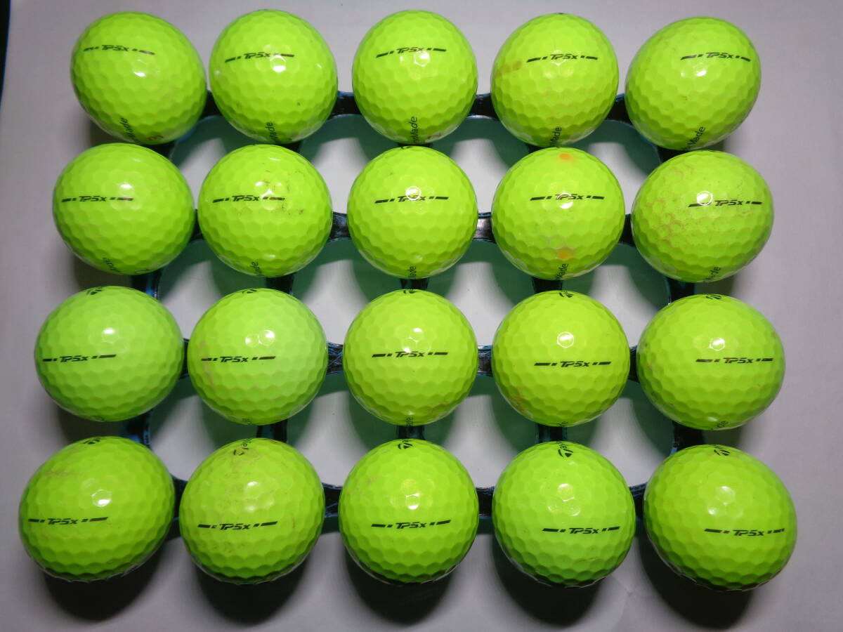 [1029019] テーラーメイド ティーピーファイブ エックス 24年 TAYLORMADE TP5X 20球 ロストボール 【中古】_画像3