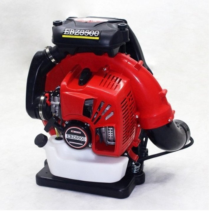エンジンブロワー 背負い式 最強75.6cc 2サイクル ガソリンエンジンブロワー 落ち葉掃除機 ハイパワー ブロア 枯葉 消火器 送風機 除雪機_画像4
