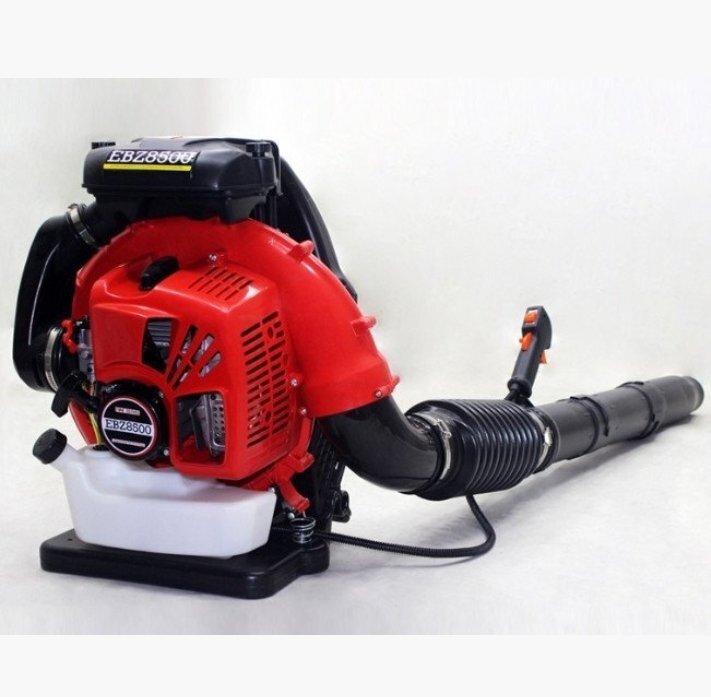 エンジンブロワー 背負い式 最強75.6cc 2サイクル ガソリンエンジンブロワー 落ち葉掃除機 ハイパワー ブロア 枯葉 消火器 送風機 除雪機_画像3